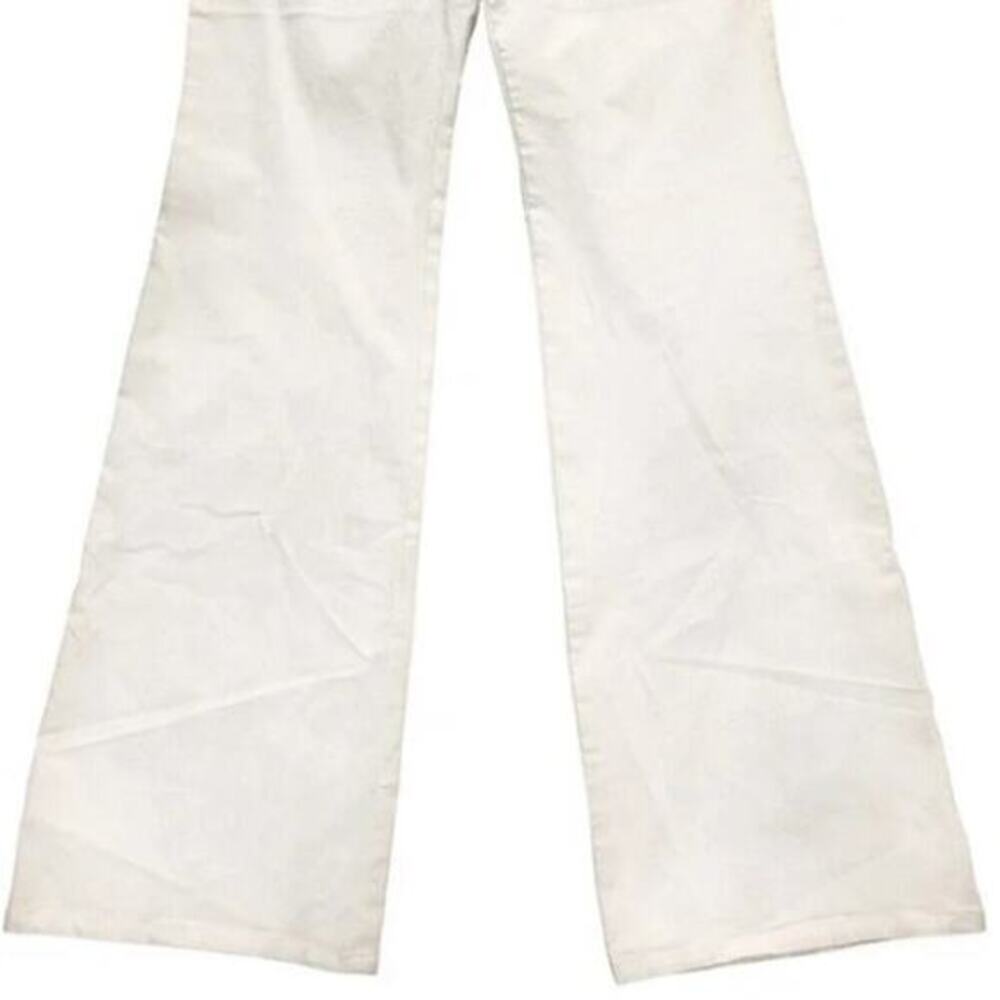 Nili Lotan NWT Oakland Wide-Leg Stretch Twill Pant in Eggshell Women's Size 6 - Picture 8 of 10